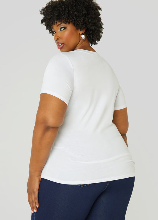Belted Diva Jersey Tee