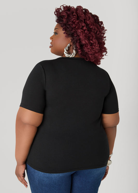 Exclusive Drawstring Graphic Tee
