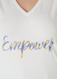 Beaded Empower Tee
