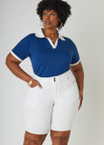 Two Tone Polo Shirt