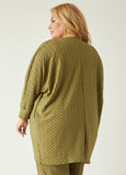 Honeycomb Knit Cardigan