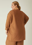 Honeycomb Knit Cardigan