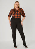 Cuffed Plaid Shirt