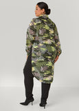 Houndstooth And Camo Print Shirt