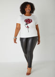 Floral Profile Tee