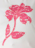 Lace Appliqued Jersey Tee