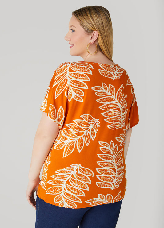 Leaf Print Tee