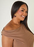 Twisted Off The Shoulder Top