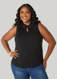 Twist Front Keyhole Top