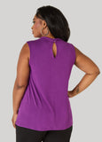 Twist Front Keyhole Top
