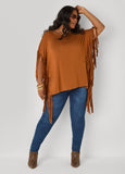 Fringed Oversized T Shirt