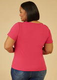 Drawstring Knit Top