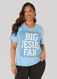 Big Jesus Fan Graphic Tee