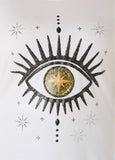 Crystal Evil Eye Graphic Tee
