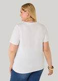 Crystal Evil Eye Graphic Tee