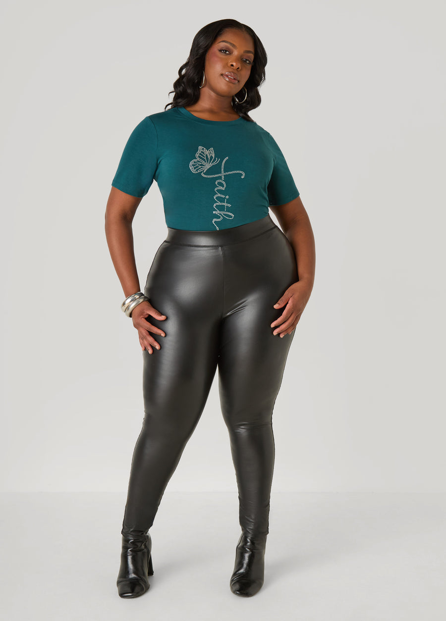 Faith Crystal Tee