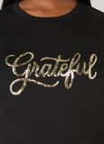 Grateful Sequin Tee