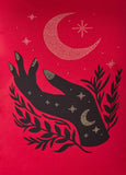 Hand To Moon Crystal Graphic Tee