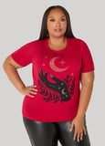 Hand To Moon Crystal Graphic Tee