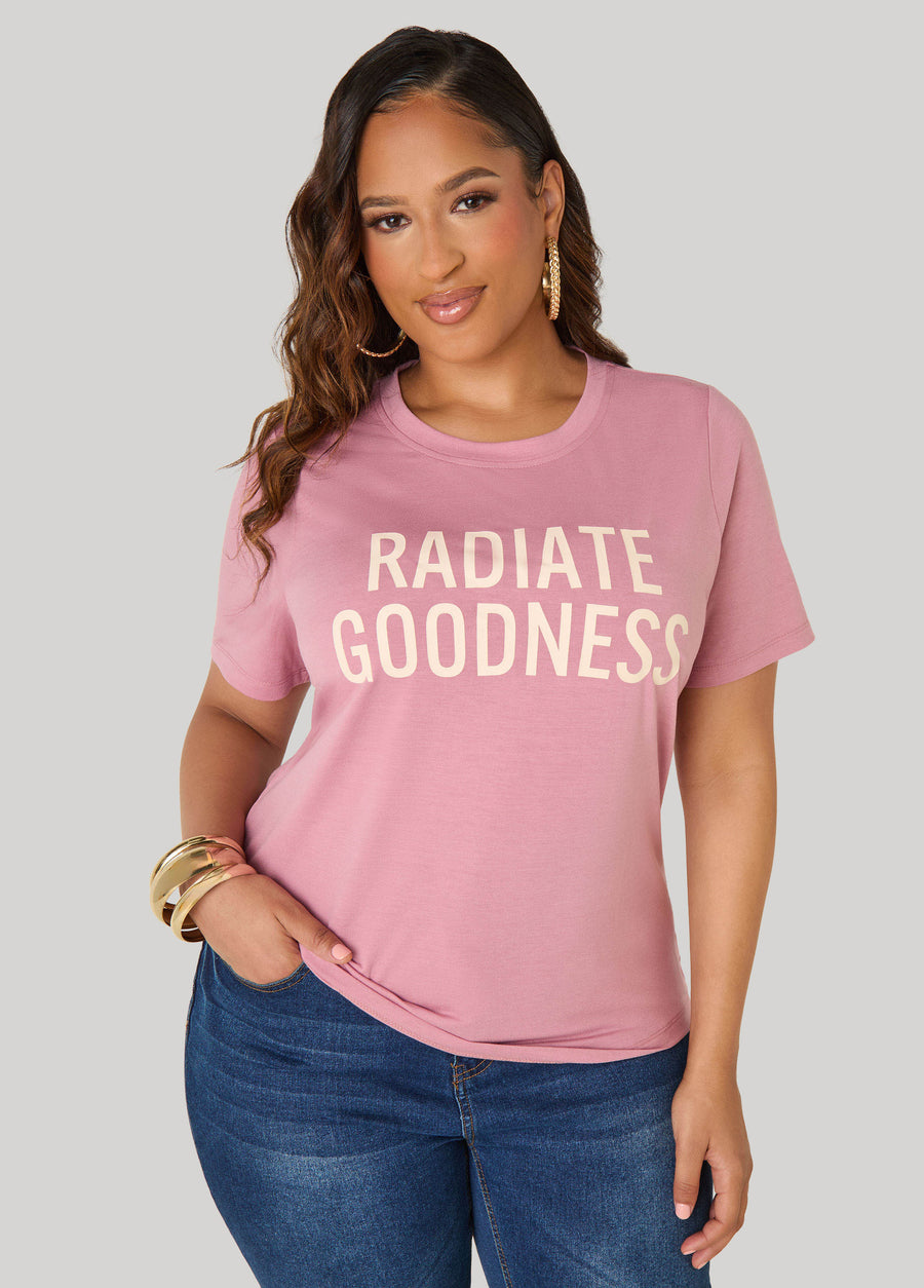 Radiate Goodness Graphic Tee