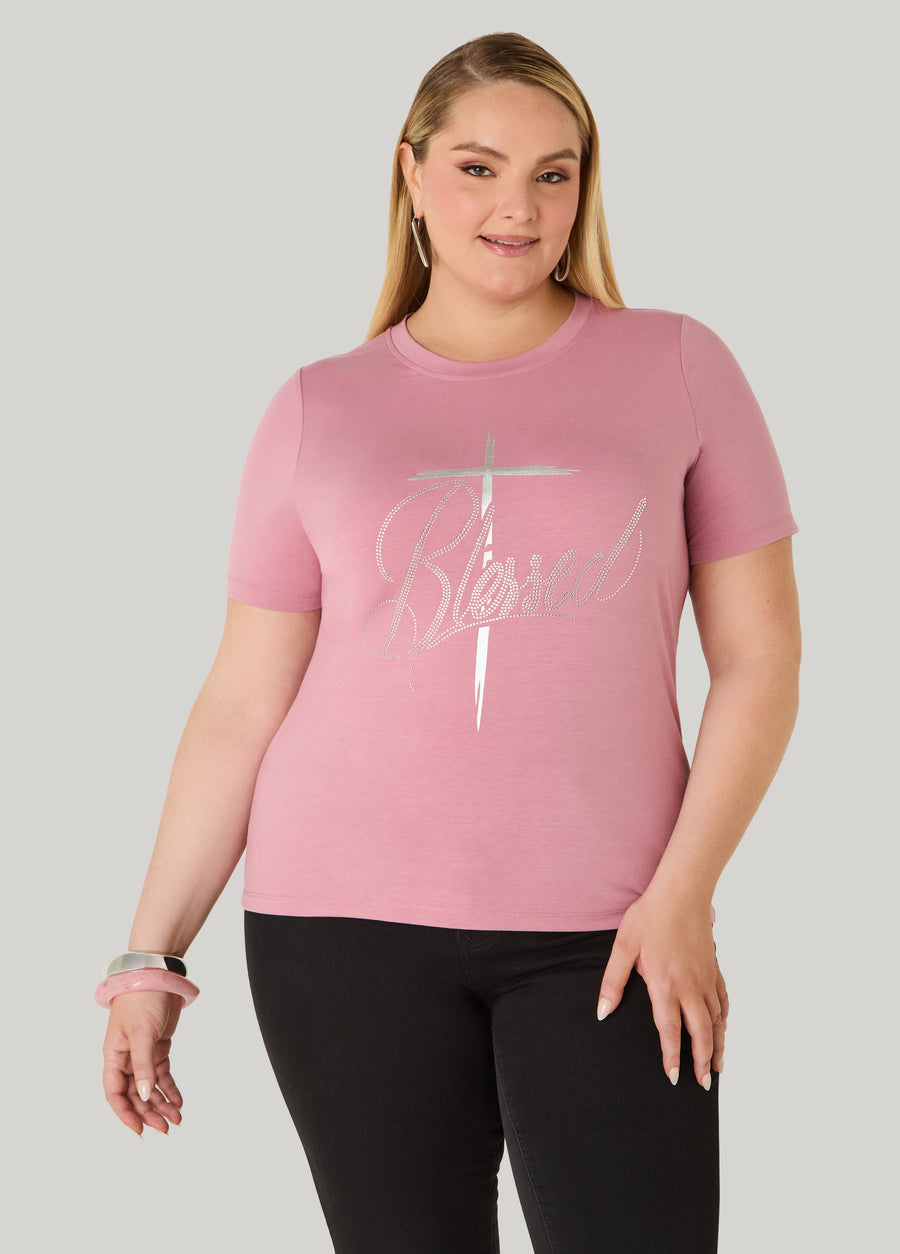 Blessed Crystal Graphic Tee
