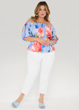 Off The Shoulder Floral Top
