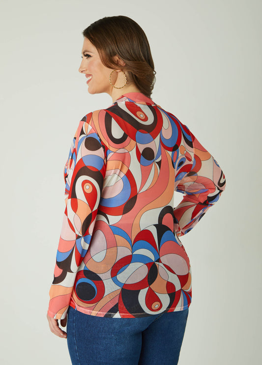 Printed Mesh Top