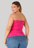 Ruched Tube Top