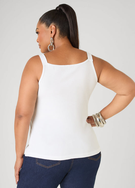 Buckle Strap Tank Top