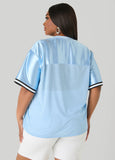 Sequin 23 Mesh Paneled Jersey