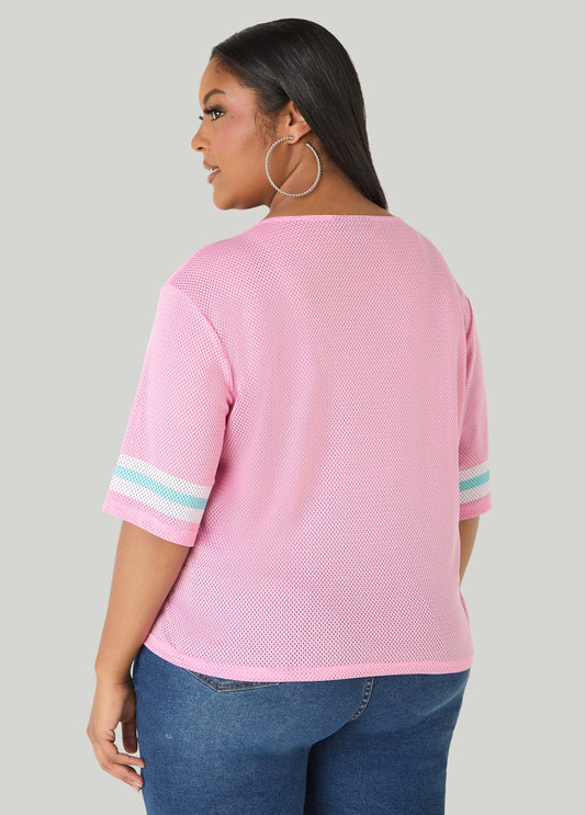 Miami Lace Trimmed Jersey