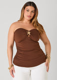Starfish Cutout Tube Top