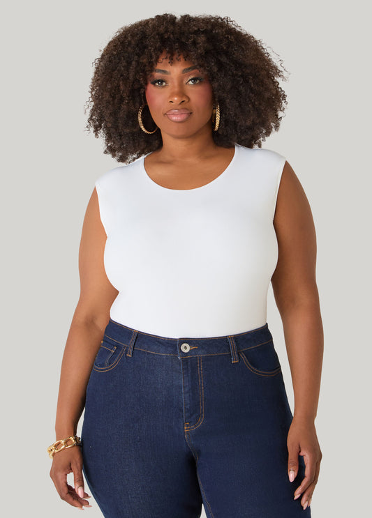 Crewneck Knit Bodysuit