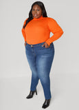 Puff Sleeved Turtleneck Sweater