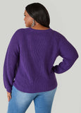 Ribbed Raglan Sweater