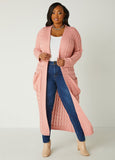 Cable Knit Duster
