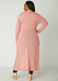 Cable Knit Duster