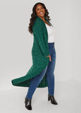Cable Knit Duster