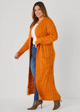 Cable Knit Duster