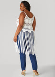 Fringed Crochet Sweater