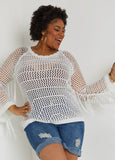 Crochet Knit Top