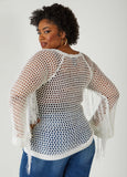 Crochet Knit Top