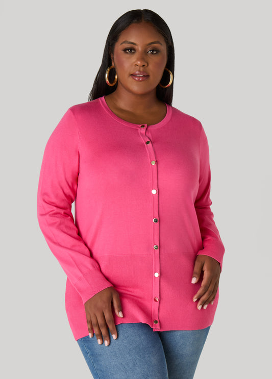 Button Front Cardigan