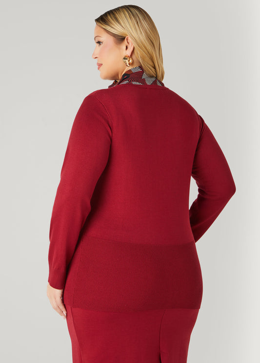 Button Front Cardigan