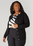 Button Front Knit Cardigan