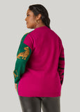 Tiger Two Tone Cardigan