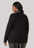 Tie Front Ribbed Cardigan