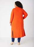 Geo Jacquard Duster