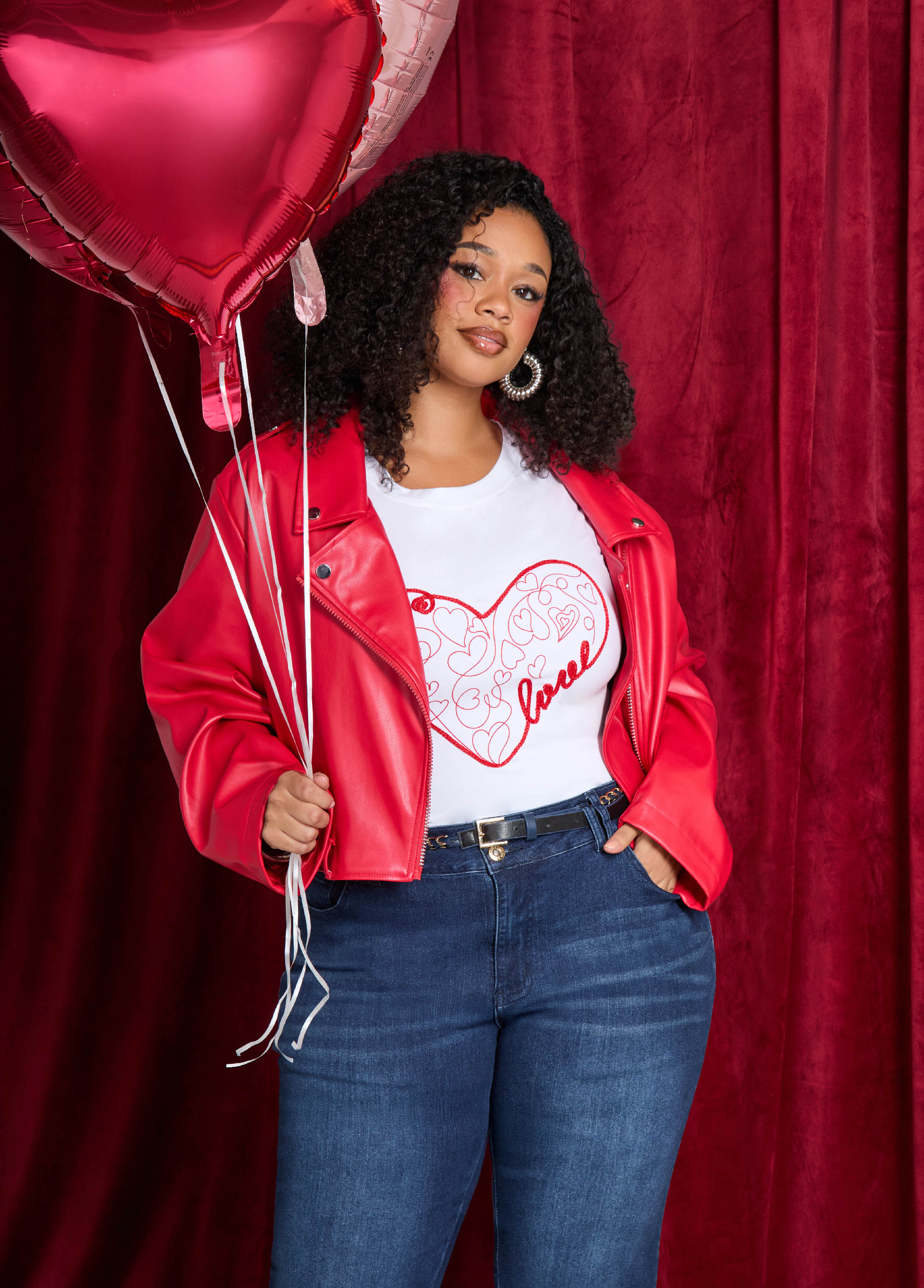 Plus Size Love Tee Graphic Tee Plus Size Heart T Shirt