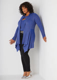 Cutout Lurex™ Ribbed Top